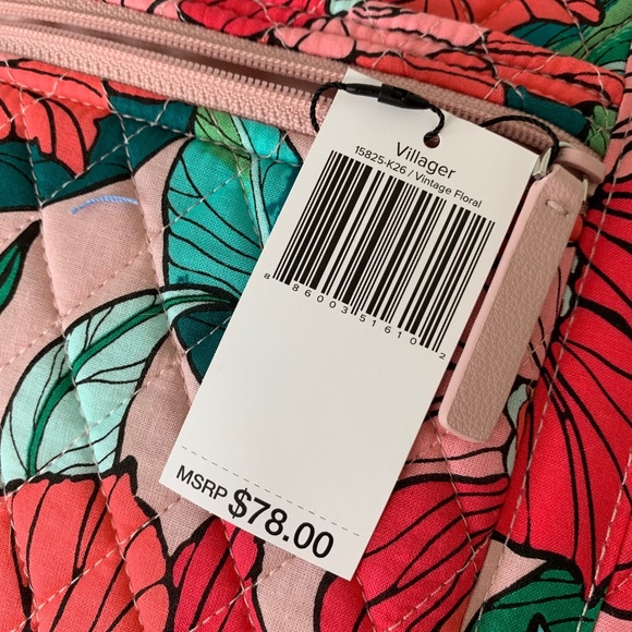 NWT Vera Bradley Villager Bag - Picture 3 of 3